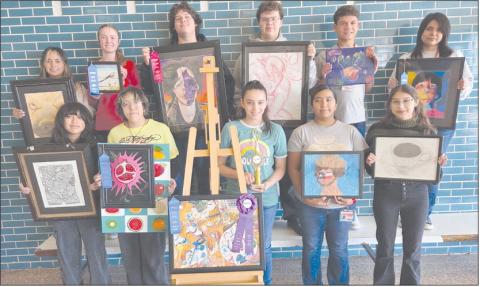 ART STUDENTS WIN AT TRI-STATE
