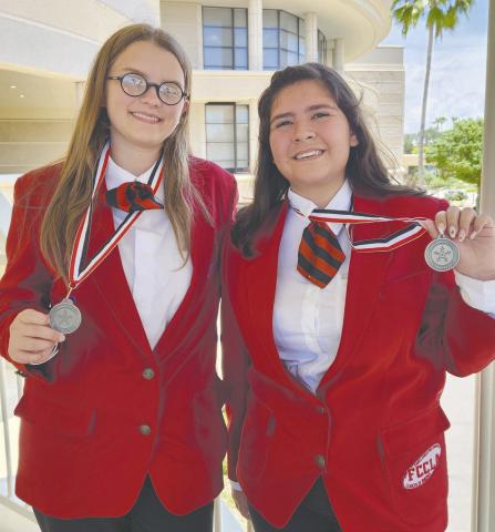 FCCLA STUDENTS EARM SILVER
