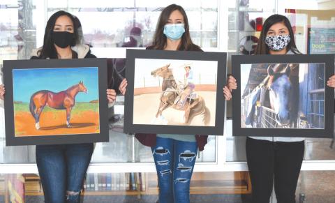 QUARTER HORSE ART WINNERS