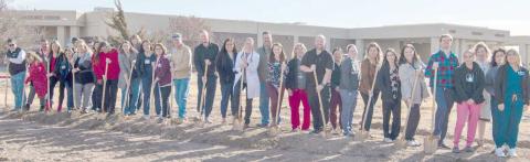 GROUNDBREAKING CEREMONY FOR NEW CLINIC