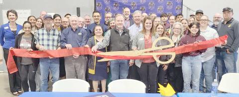 RIBBON-CUTTING HELD FOR NEW WORKFORCE DEVELOPMENT CENTER— A ribbon-cutting ceremony was held last Wednesday for the grand opening of Frank Phillips College’s Workforce Development Center, at 1206 SW 9th Avenue. The center lets students at Frank Phillips College and Perryton Independent School District earn trade-based certifications in welding and diesel mechanics as well as complete Entry Level Driver Training for Commercial Drivers License testing right here in Perryton.