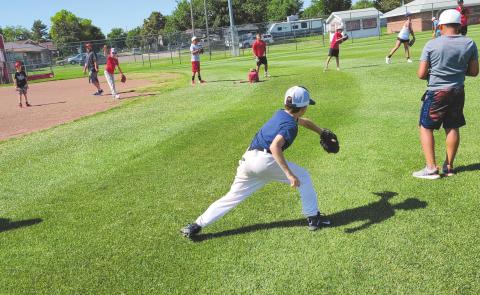 PITCHING AND CATCHING