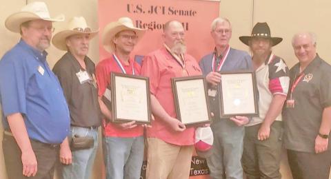 LOCAL JAYCEES AWARDED JCI SENATORSHIPS