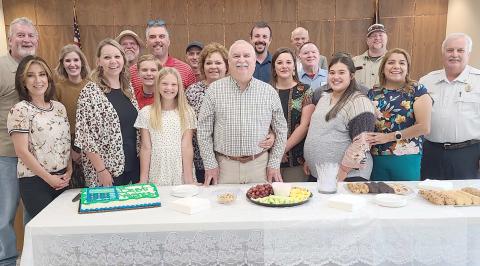 RETIREMENT RECEPTION FOR JENNINGS