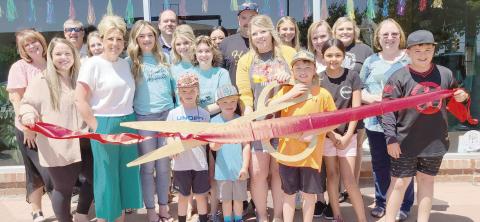 Members of the Perryton-Ochiltree Chamber of Commerce, along with friends, family, staff, and well-wishers were on hand for a ribbon-cutting ceremony for the grand opening of Bloomin Mesquite Boutique at 404 S. Main in Perryton. The clothing boutique is owned by Kylie Boothe.