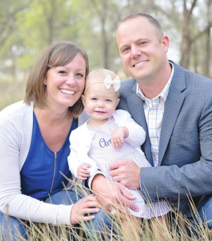 Lacee and Chad Dietz with daughter Amelie