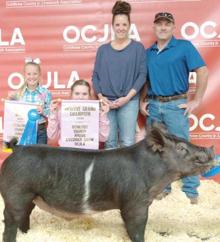 RESERVE GRAND CHAMPION SWINE