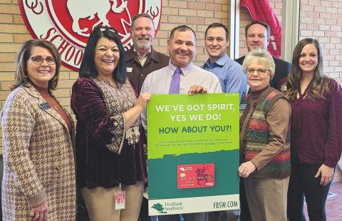 FBSW DONATES $15,000 to PISD