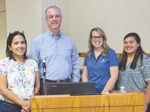 ANDERSON SPEAKS AT LEADERSHIP PERRYTON