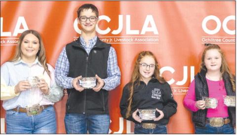 TOP WINNERS AT LIVESTOCK SHOW