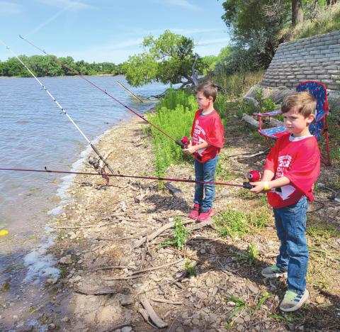 GONE FISHIN’