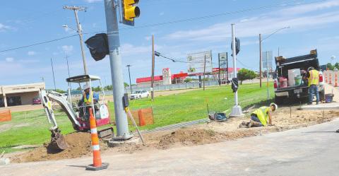 MAINTENANCE WORK AT MAIN AND THE LOOP