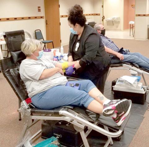 	PERRYTON DONORS SURPASS BLOOD DRIVE GOAL