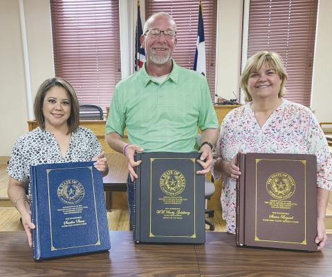 NEW COUNTY RECORD BOOKS DELIVERED