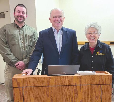 DURKIN SPEAKS AT LEADERSHIP PERRYTON SERIES