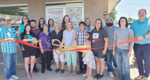 RIBBON CUTTING FOR CREATIVE COLLECTIONS BOUTIQUE