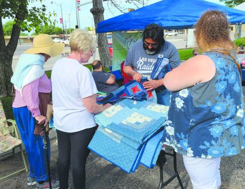 Local county residents are turning out for the Ochiltree County Farmers Market every Saturday for their pick of farm-fresh vegetables, homemade bread and pastries, and handmade crafts and quilts. The Farmers Market will be open in the Perryton National Bank parking lot from 8 a.m. to 1 p.m. every Saturday through mid-September.
