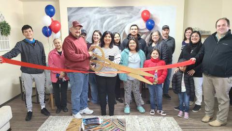 HERNANDEZ BOOKKEEPING- Perryton-Ochiltree Chamber of Commerce members gathered last month for a ribbon-cutting ceremony for Hernandez Bookkeeping at 401 SW 13th Avenue in Perryton. The bookkeeping and accounting business is owned by Erika Hernandez.
