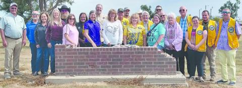 The Perryton Lions Club secured a $20,000 grant from Lions Club International to help restore Murphy Park after damage from the tornado on June 15. The donation was presented last month to Perryton Mayor Kerry Symons by Lions District Governor Ryan Monroe. The Lions also received donations of $17,000 from the Texas Lions Foundation, including Lions Clubs from all over the Panhandle, to be used to help the community.