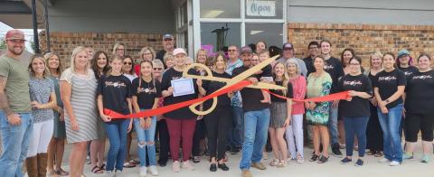 RIBBON CUTTING FOR NEW BAKERY
