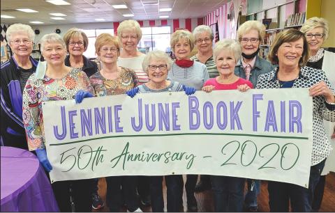 JENNIE JUNES MARK 50 YEARS OF BOOK SALES