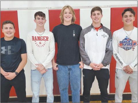PHS BASKETBALL BOYS MAKE ACADEMIC ALL DISTRICT