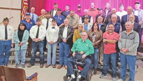 PERRYTON VETERANS RECOGNIZED AT PHS PROGRAM
