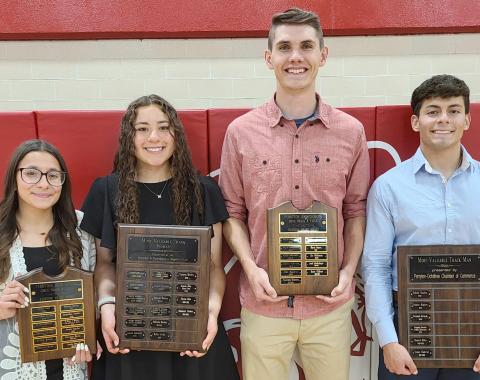 TOP HONORS FOR PHS TRACK