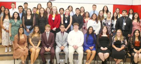 HOLDOVER NHS MEMBERS AT PERRYTON HIGH