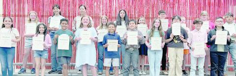 TOP 20 STUDENTS IN FIFTH GRADE