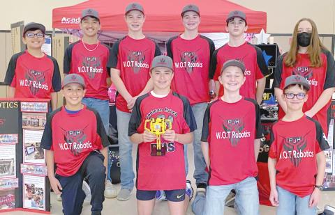 PJH robotics takes top honors in competition