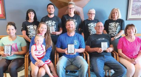 RECOGNITION FOR WINNERS OF PARADE