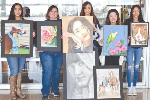 PHS ARTISTS WIN IN WOODWARD