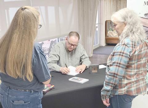 Dr. Randy Skaggs, DVM, signed books at the Museum of the Plains for the official release of “Country Vet: More Tall Tails,” a collection of more funny and heartwarming stories from Skaggs’ many years of treating animals and their humans. The book is available at the museum and at Animal Clinic of Perryton.