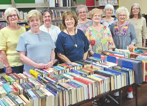 LIBRARY BOOK SALE OPENS