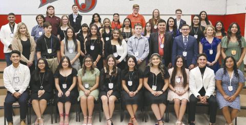 NHS ANNOUNCES NEW INDUCTEES