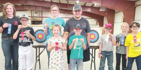 4-H ARCHERS HIT THE TARGET