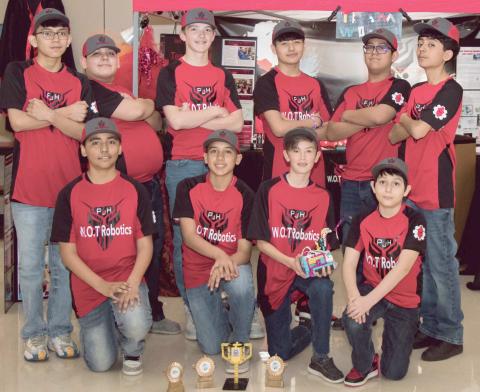 PJH students compete in robotics tourney in Liberal