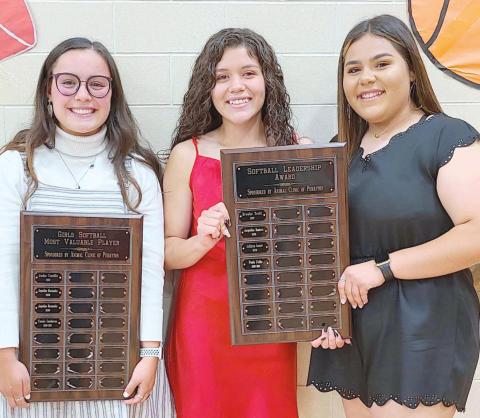 PHS SOFTBALL AWARDS