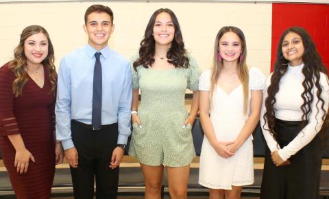 NATIONAL HONOR SOCIETY OFFICERS