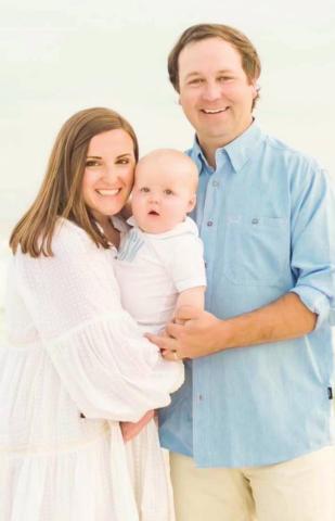 Laura & Miles Seybert with son Sam