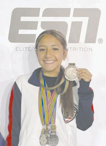 Crystal Anaya placed second at the World Championships in Sun City, South Africa. She took silver in squat, bench, deadlift and total, narrowly missing out on gold in deadlift.