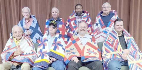 Remaining Quilt of Valor recipients are recognized