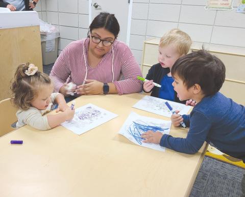 KIDS COLORING CAREFULLY