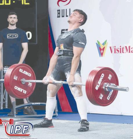 Ranger Angel Flores wins world lifting championsip