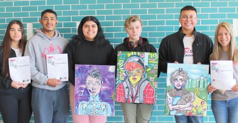 PHS STUDENTS WIN ART CONTESTS AT OPSU