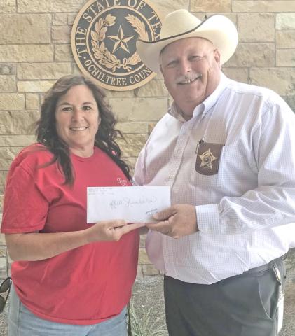 DONATIONS FOR FALLEN OFFICERS