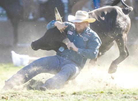 Cody Devers in action