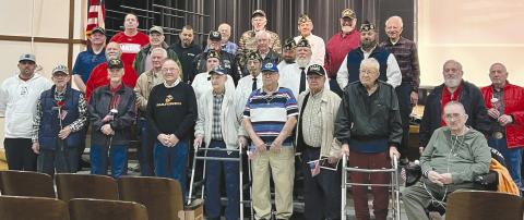 PERRYTON VETERANS RECOGNIZED AT PHS PROGRAM