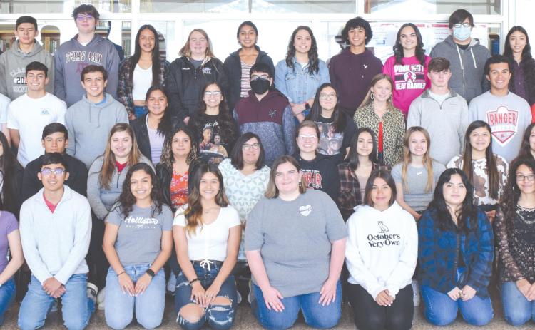 NEW NHS MEMBERS INDUCTED AT PHS